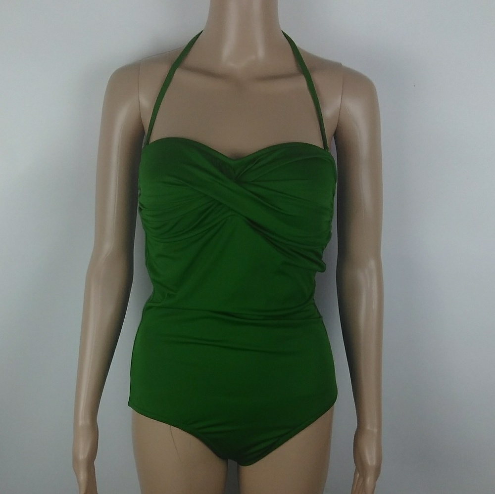 J.crew halter top 1 piece swimsuit size 8